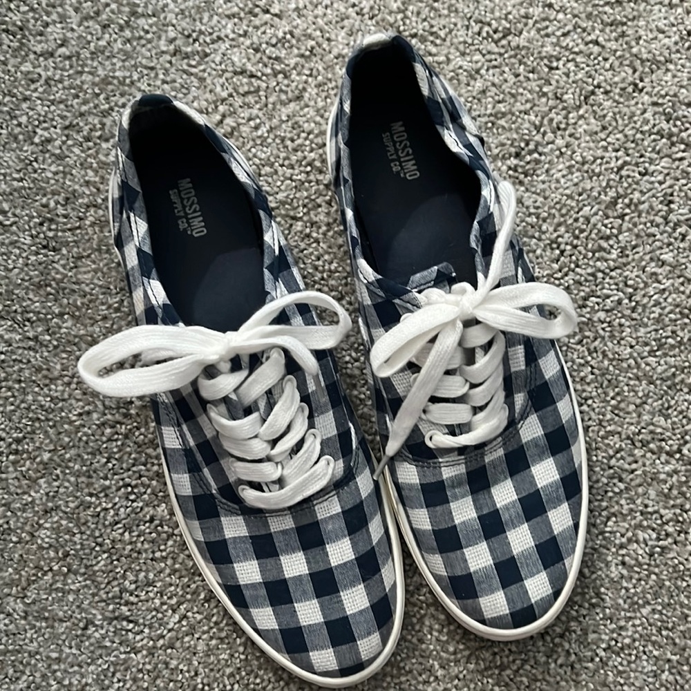 GINGHAM SNEAKERS